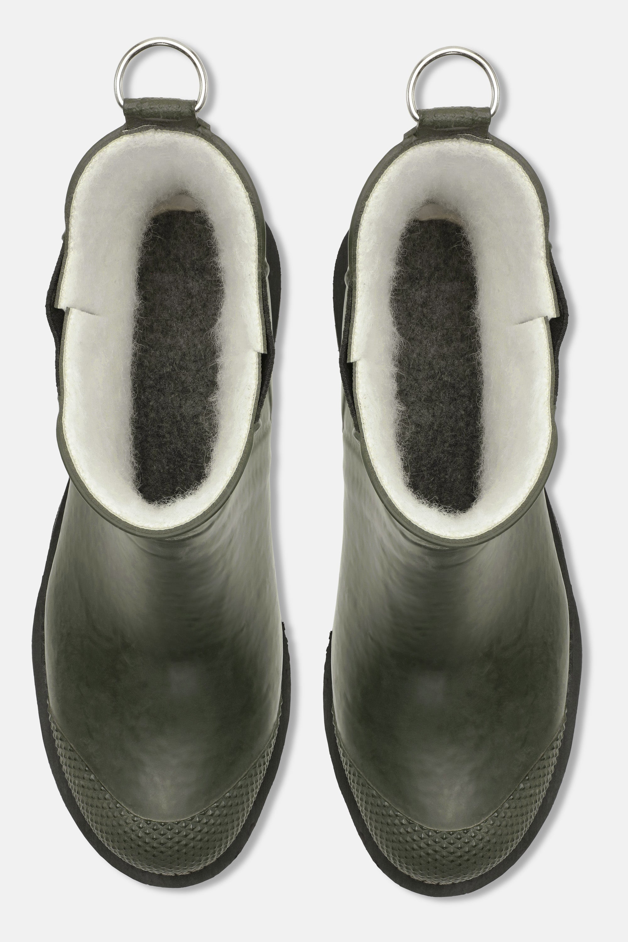 Ilse Jacobsen Hornbæk Footwear Short Rubber Boots With High Heel Rain boots 410 Army